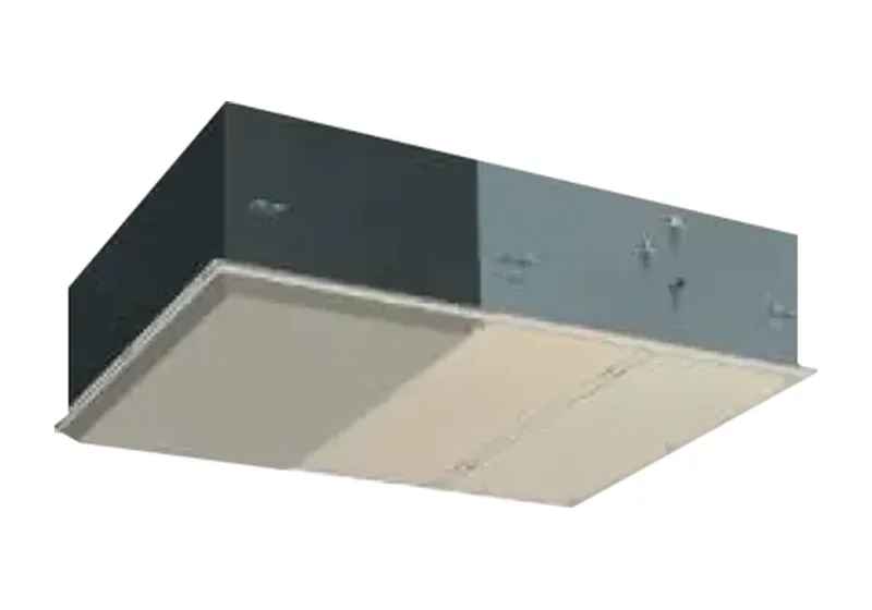 Embutido com painel plano